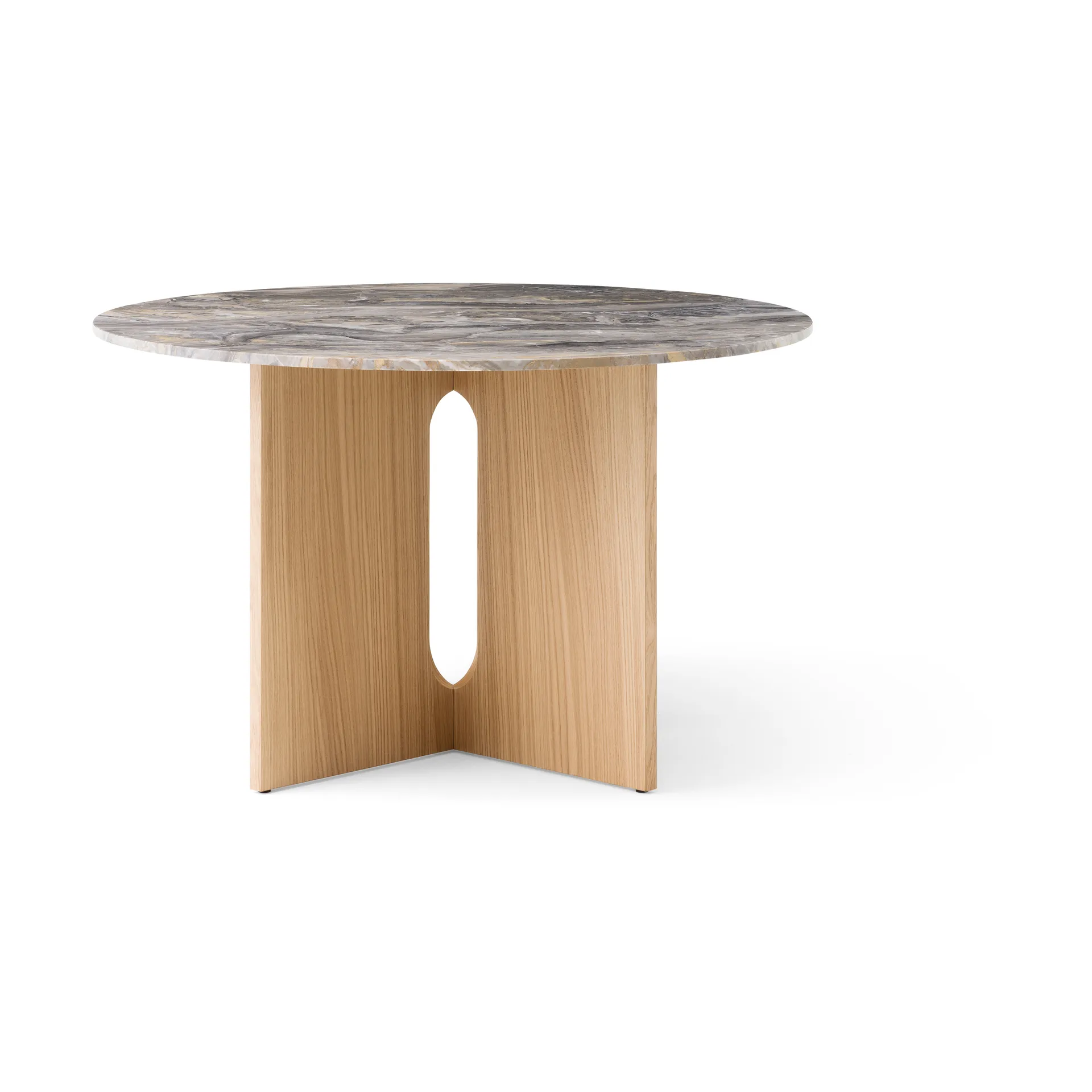 Τραπέζι Androgyne, Grey galaxy-ακατέργαστη βελανιδιά Audo Copenhagen