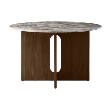 Τραπέζι Androgyne - Grey galaxy-σκούρα βελανιδιά - Audo Copenhagen