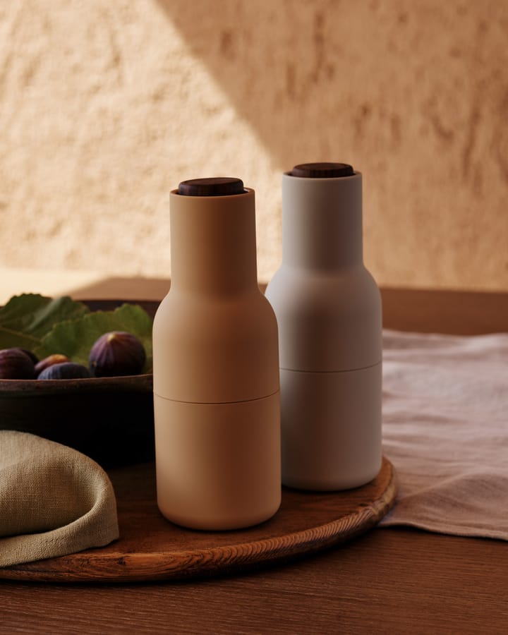 Bottle Grinder μύλος μπαχαρικών Συσκευασία 2 τμχ., Κριθαροκαρύδα Audo Copenhagen