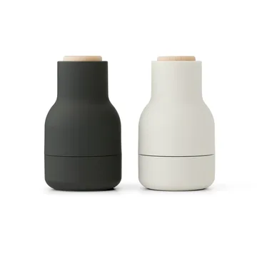 Μύλος μπαχαρικών Bottle Grinder Small 2-pack - Ash carbon book - Audo Copenhagen
