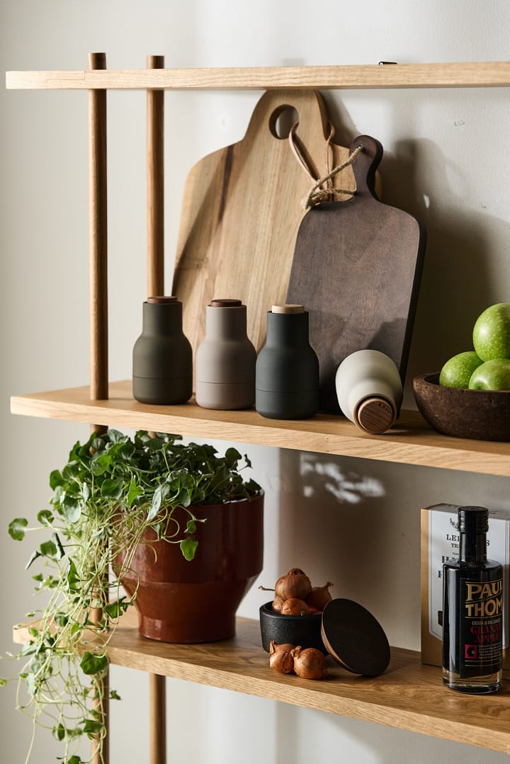 Μύλος μπαχαρικών Bottle Grinder Small 2-pack - Hunting green-beige-walnut - Audo Copenhagen