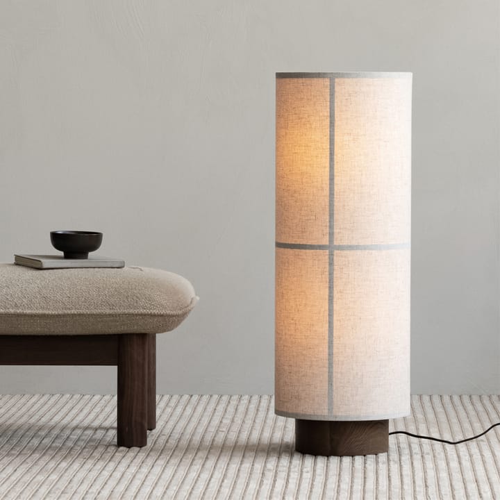 Υποπόδιο Brasilia, Moss 011 γκρι πόδια από καρυδιά Audo Copenhagen