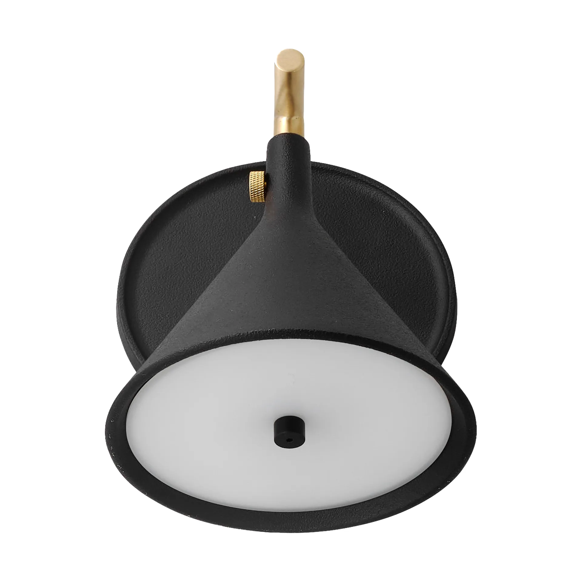 Cast Sconce φωτιστικό τοίχου diffuser εγκατάστασης, Black Audo Copenhagen