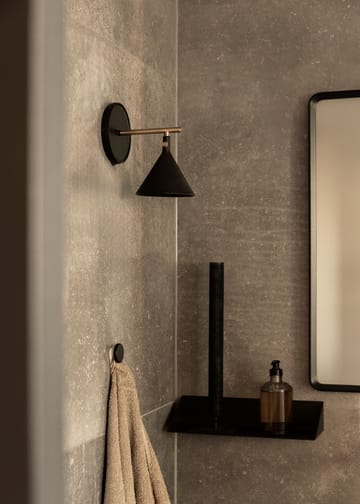 Cast Sconce φωτιστικό τοίχου diffuser εγκατάστασης - Black - Audo Copenhagen