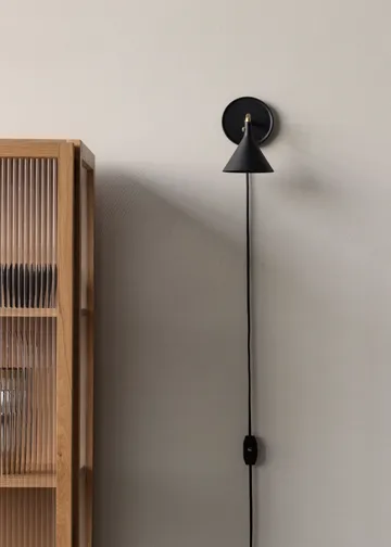 Cast Sconce φωτιστικό τοίχου - Μαύρο - Audo Copenhagen