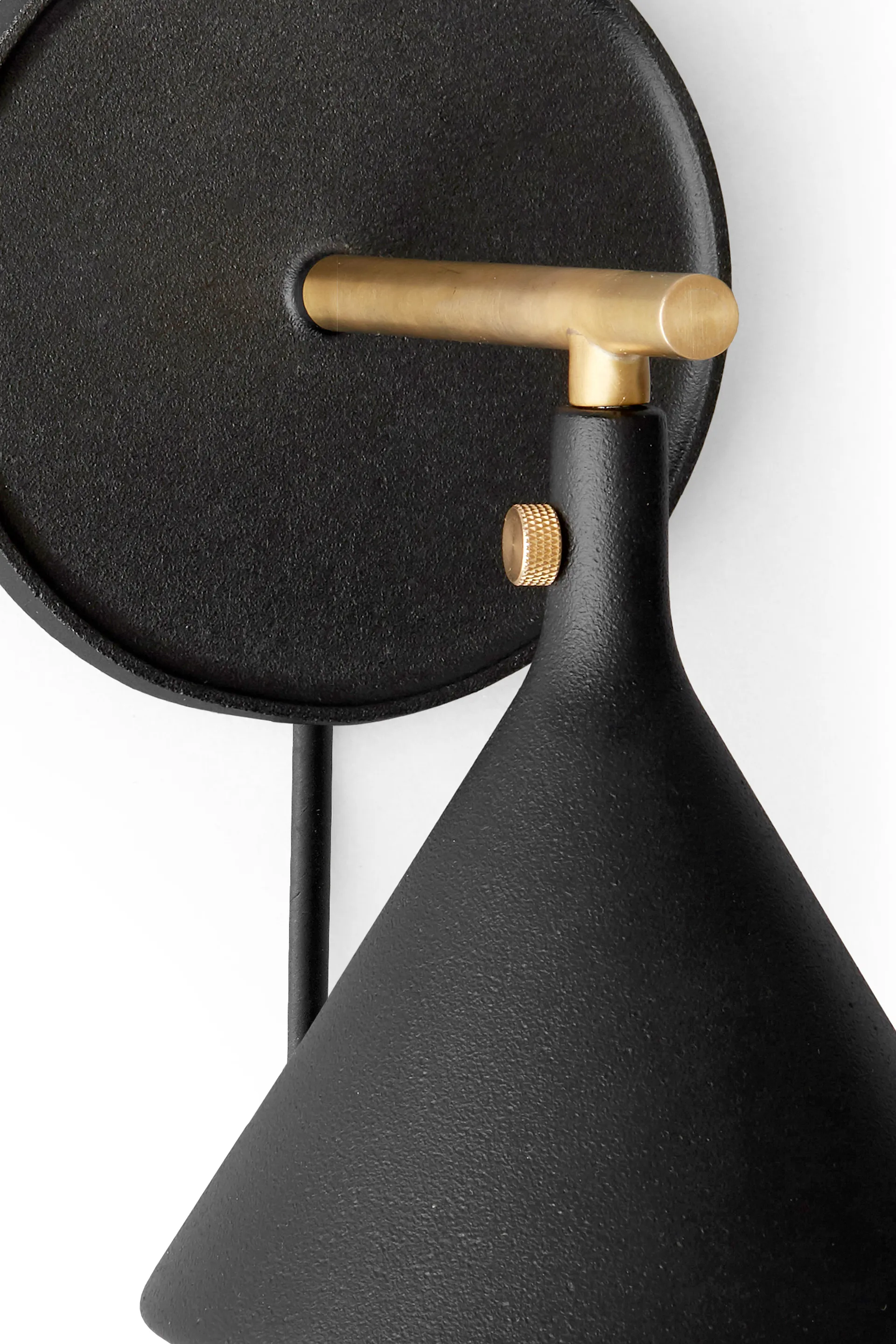 Cast Sconce φωτιστικό τοίχου, Μαύρο Audo Copenhagen