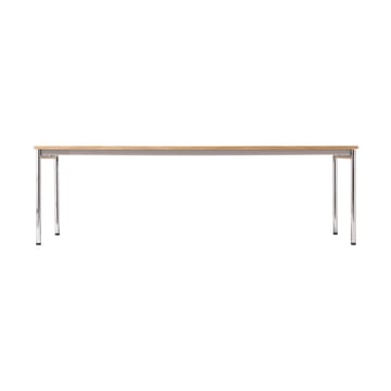 Co Table τραπέζι συνεδριάσεων 240x100cm - Chrome-laminate creme - Audo Copenhagen