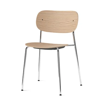Co καρέκλα με πόδια χρωμίου - δρυς - Audo Copenhagen