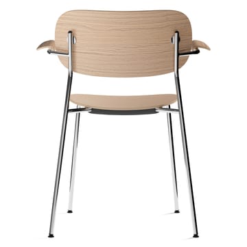 Co καρέκλα με μπράτσα και πόδια χρωμίου - δρυς - Audo Copenhagen