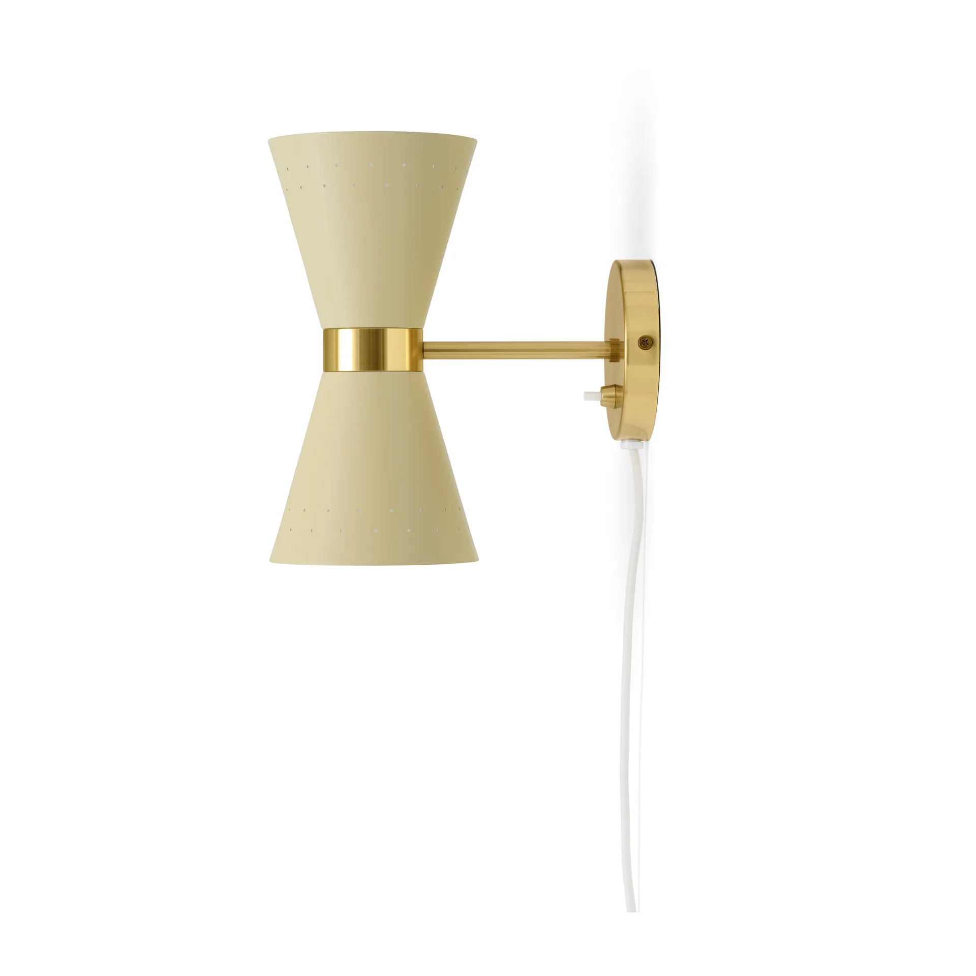 Φωτιστικό τοίχου Collector 25 εκατοστών, Crème Audo Copenhagen