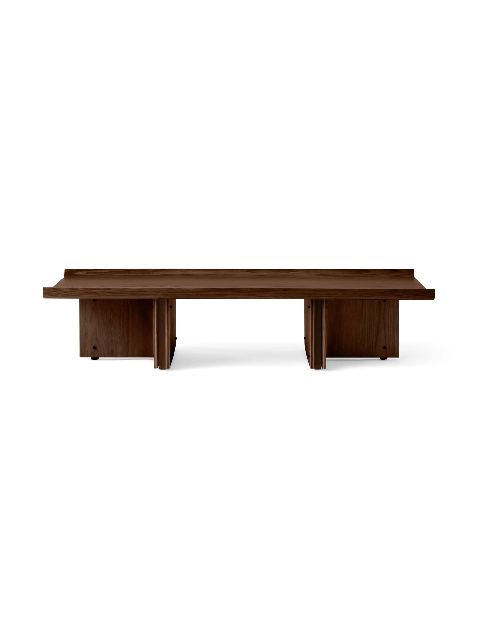 Conrad Lounge Table Oak τραπέζι σαλονιού δρυς, Σκούρα βαμμένη δρυς, 149x74 εκ. Audo Copenhagen