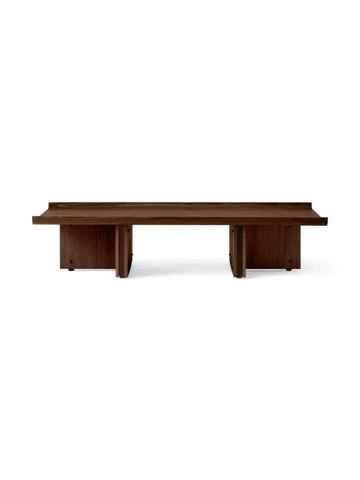 Conrad Lounge Table Oak τραπέζι σαλονιού δρυς - Σκούρα βαμμένη δρυς, 149x74 εκ. - Audo Copenhagen