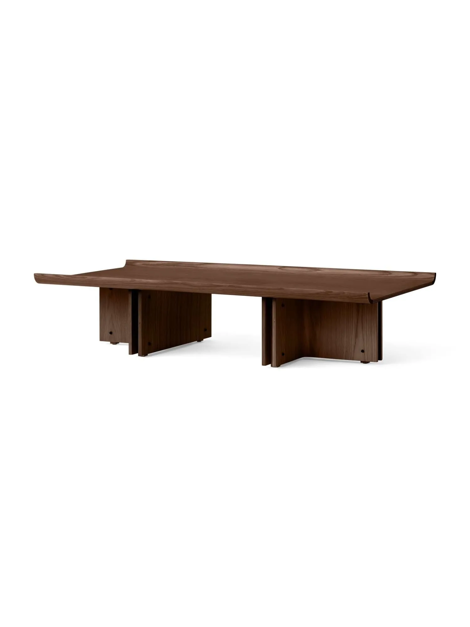 Conrad Lounge Table Oak τραπέζι σαλονιού δρυς, Σκούρα βαμμένη δρυς, 149x74 εκ. Audo Copenhagen