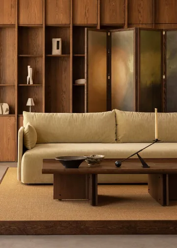 Conrad Lounge Table Oak τραπέζι σαλονιού δρυς - Σκούρα βαμμένη δρυς, 149x74 εκ. - Audo Copenhagen