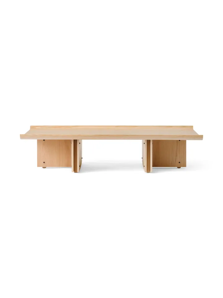 Conrad Lounge Table Oak τραπέζι σαλονιού δρυς - Φυσική δρυς, 149x74 εκ. - Audo Copenhagen