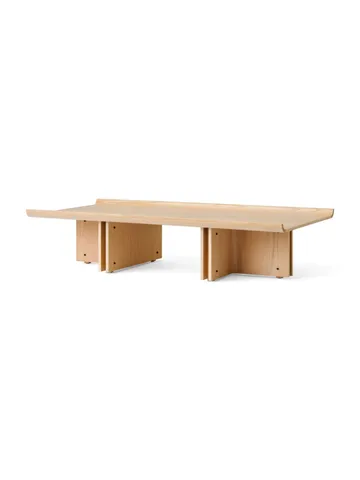 Conrad Lounge Table Oak τραπέζι σαλονιού δρυς - Φυσική δρυς, 149x74 εκ. - Audo Copenhagen