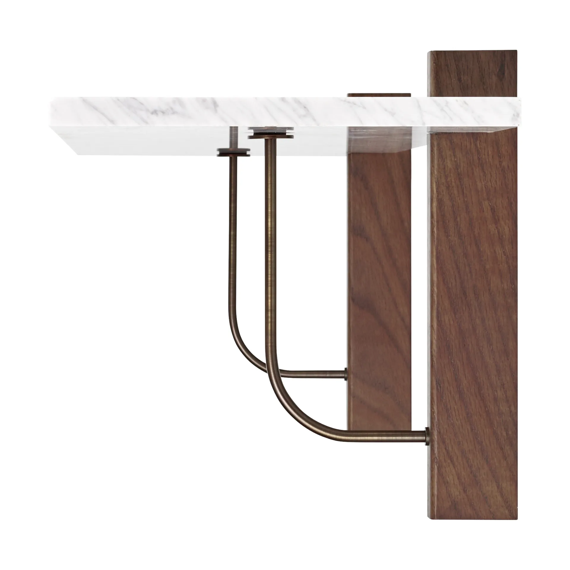 Corbel ράφι 100x30cm, Marble carrara Audo Copenhagen