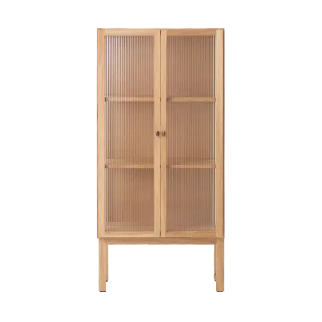 Curiosity ντουλάπι με γυάλινες πόρτες 143 cm - Oak - Audo Copenhagen