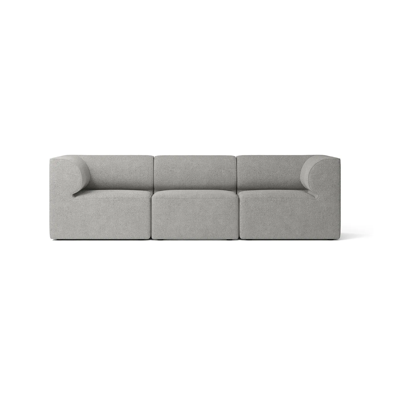 Eave 86 αρθρωτός καναπές configuration 2, Audo bouclé 16 (dark grey) Audo Copenhagen