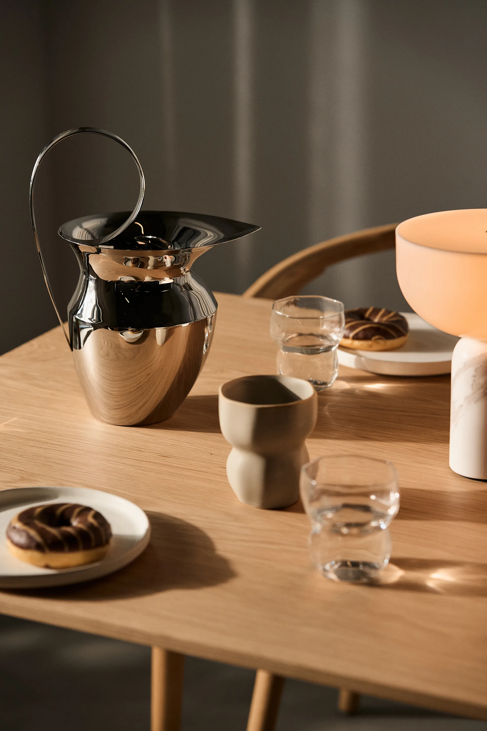 Etruscan κανάτα 30 cm, Ανοξείδωτο ατσάλι Audo Copenhagen