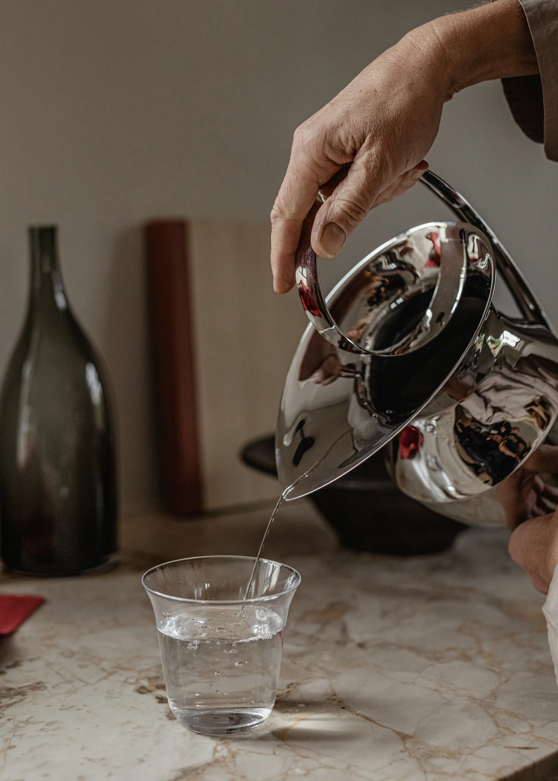 Etruscan κανάτα 33 cm, Ανοξείδωτο ατσάλι Audo Copenhagen