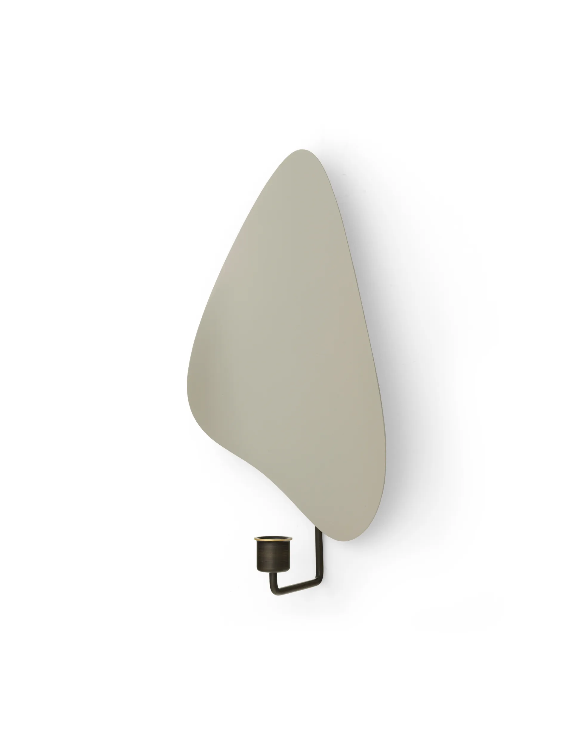 Flambeau κηροπήγιο τοίχου 34 cm, Bronzed brass-grey Audo Copenhagen