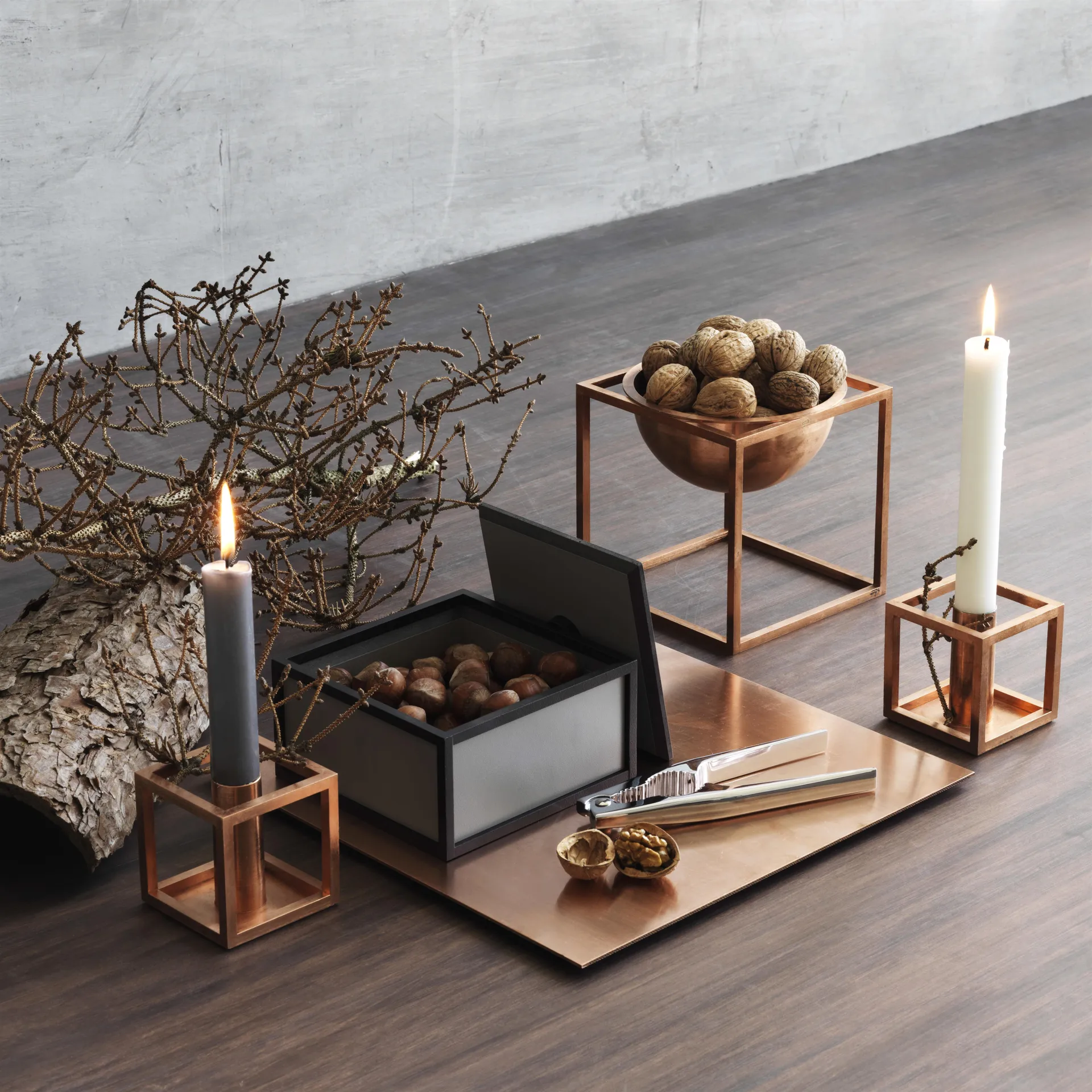 Frame 14 κουτί με καπάκι, σκούρο γκρι Audo Copenhagen