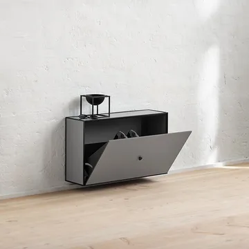 Frame ράφι παπουτσιών - σκούρο γκρι - Audo Copenhagen