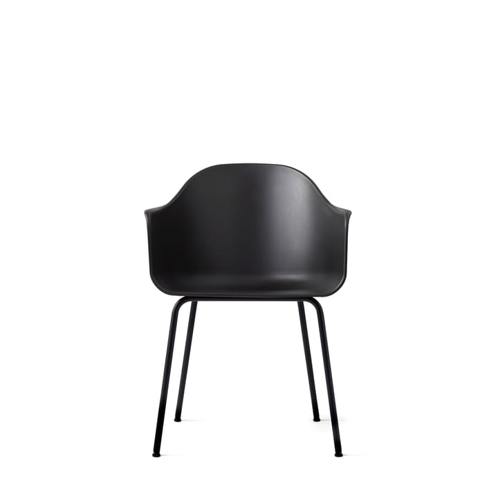 Καρέκλα Harbour με ατσάλινα πόδια - Black - Audo Copenhagen