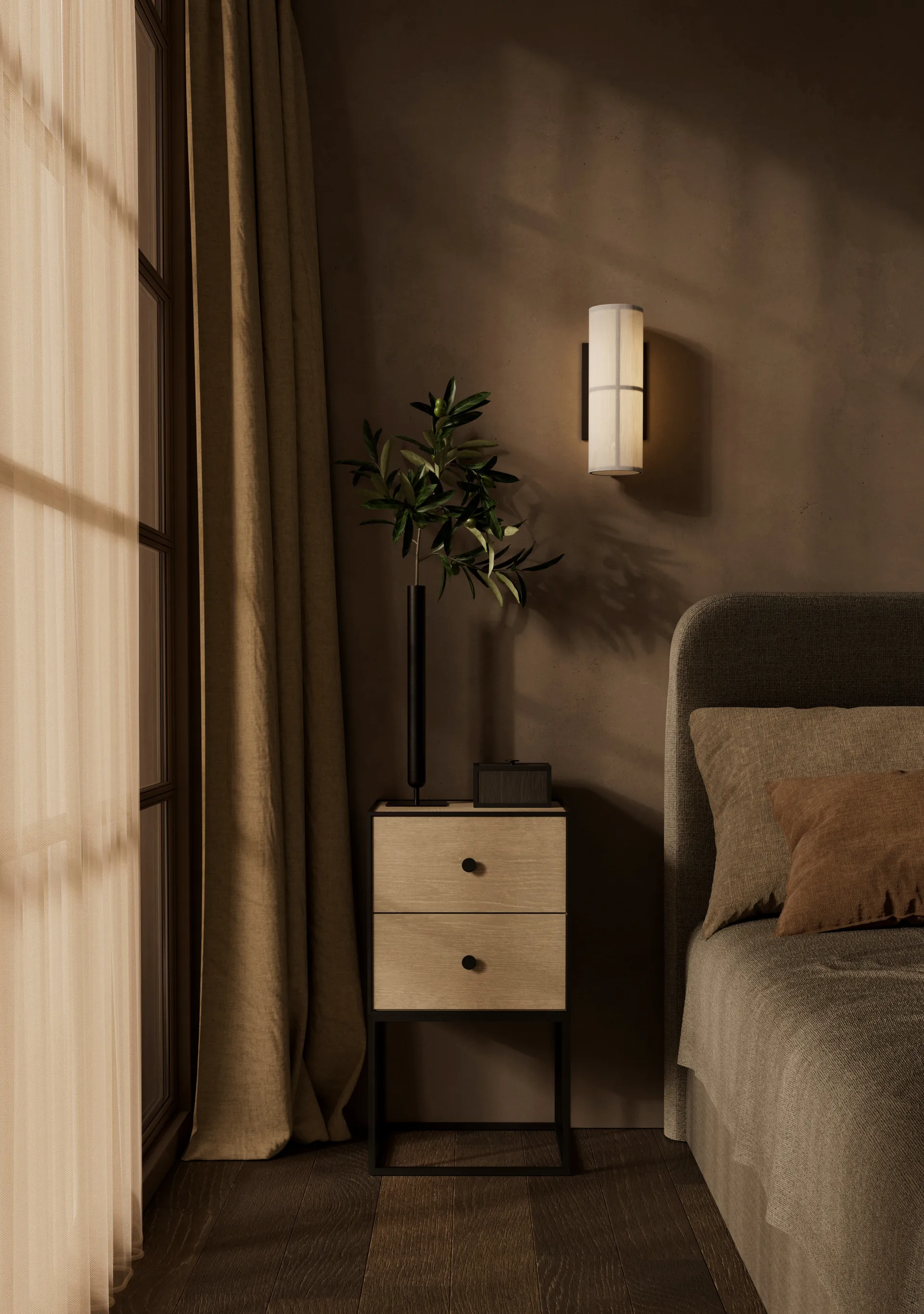 Hashira απλίκα Ø10 cm, Raw Audo Copenhagen