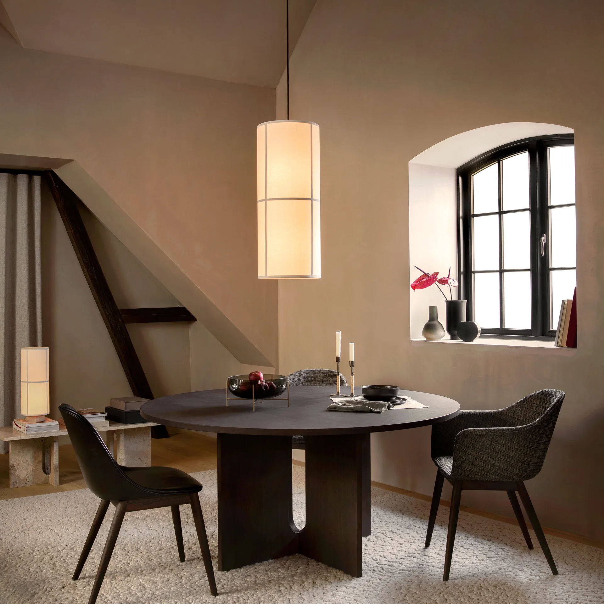 Hashira κρεμαστό φωτιστικό λευκό, 75 cm Audo Copenhagen