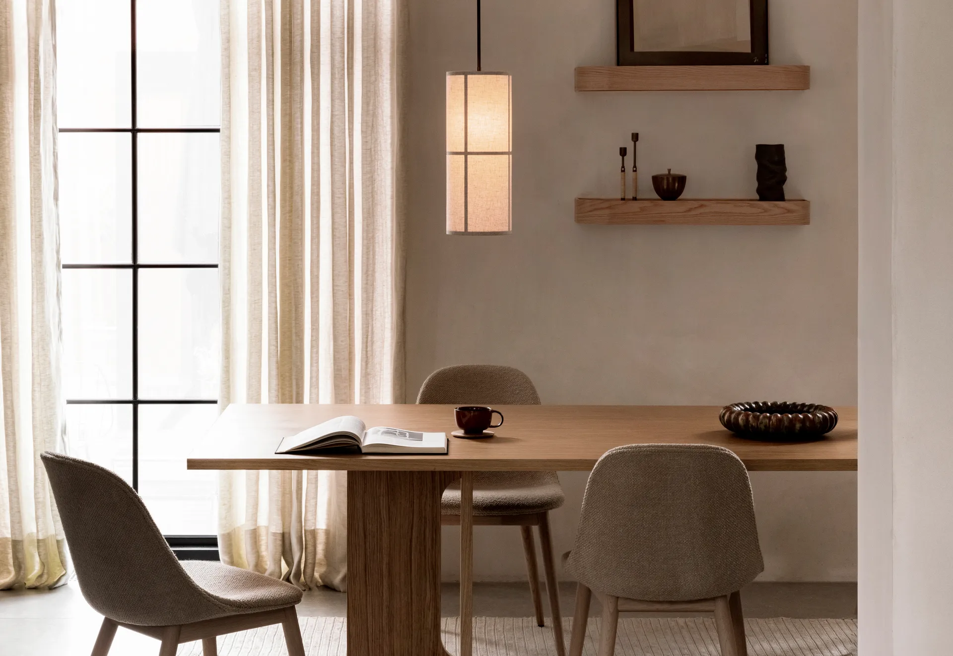 Hashira κρεμαστό φωτιστικό raw, 45 cm Audo Copenhagen