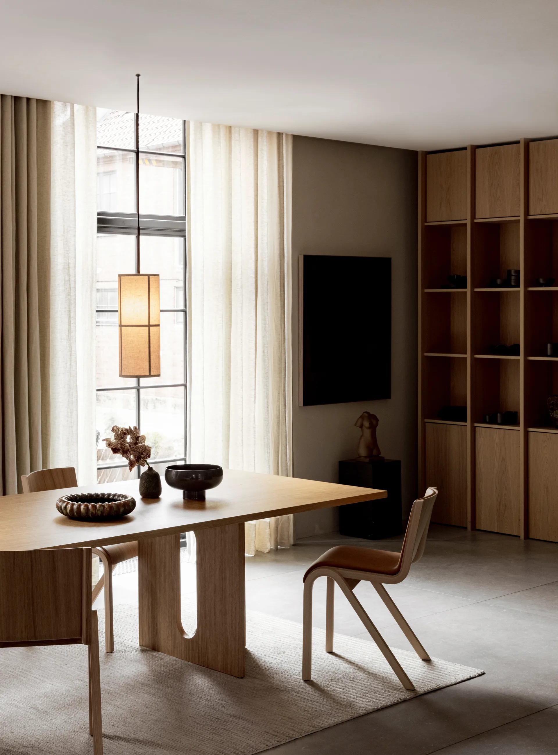 Hashira κρεμαστό φωτιστικό raw, 45 cm Audo Copenhagen