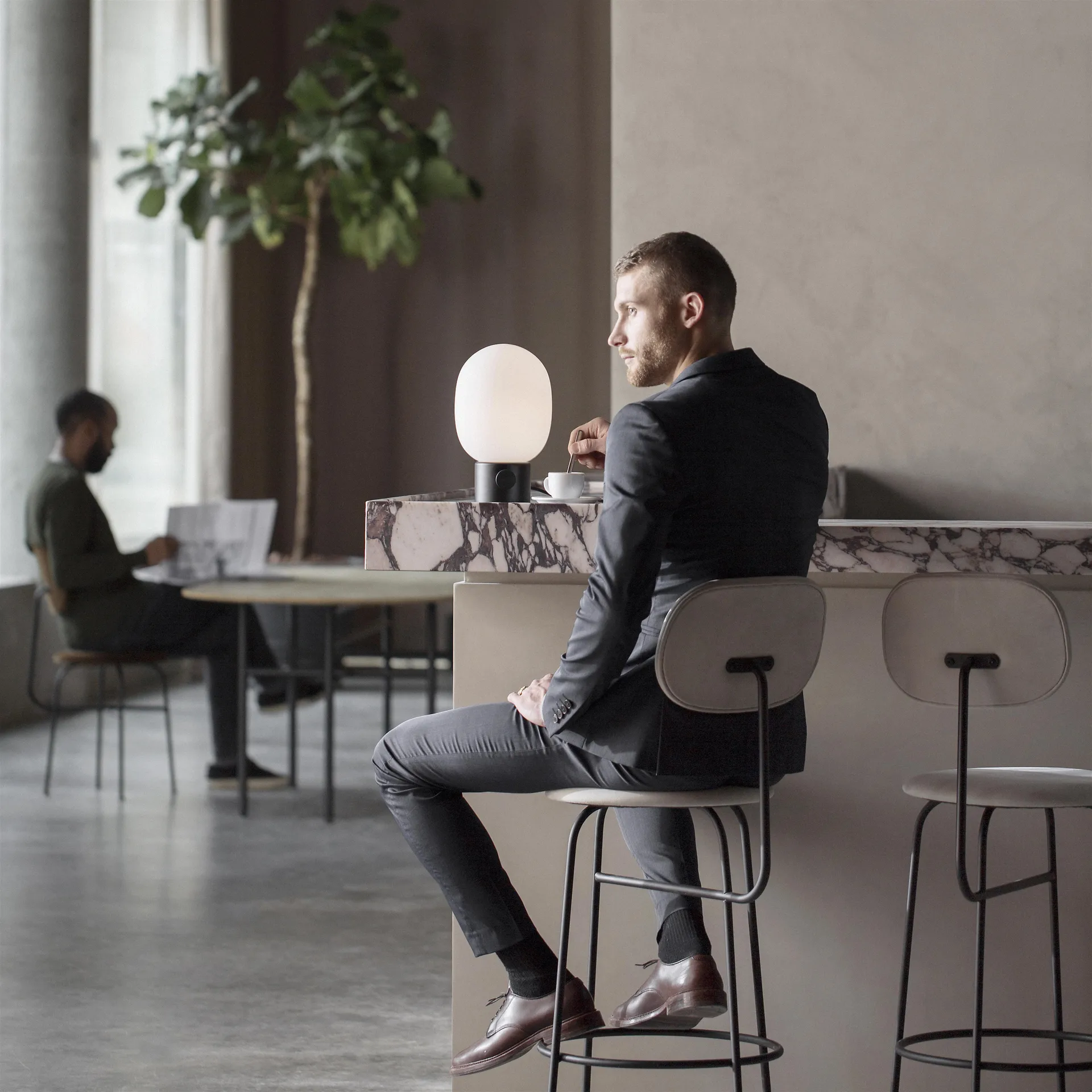 JWDA επιτραπέζιο φωτιστικό, μαύρο, Small Audo Copenhagen