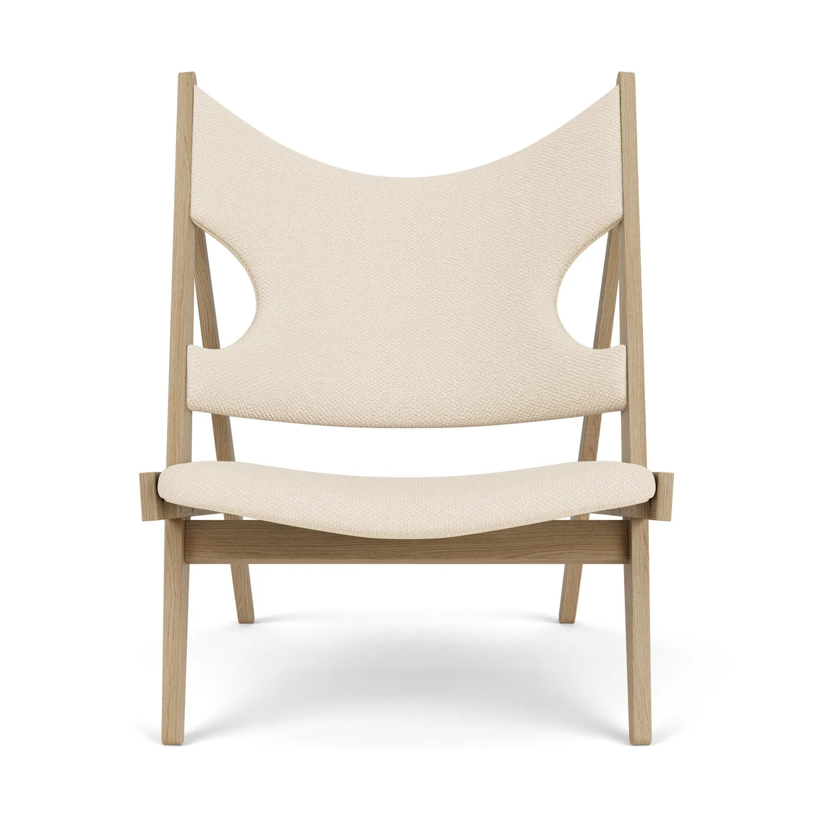 Knitting lounge πολυθρόνα, Natural oak-Logan Jasmine Audo Copenhagen