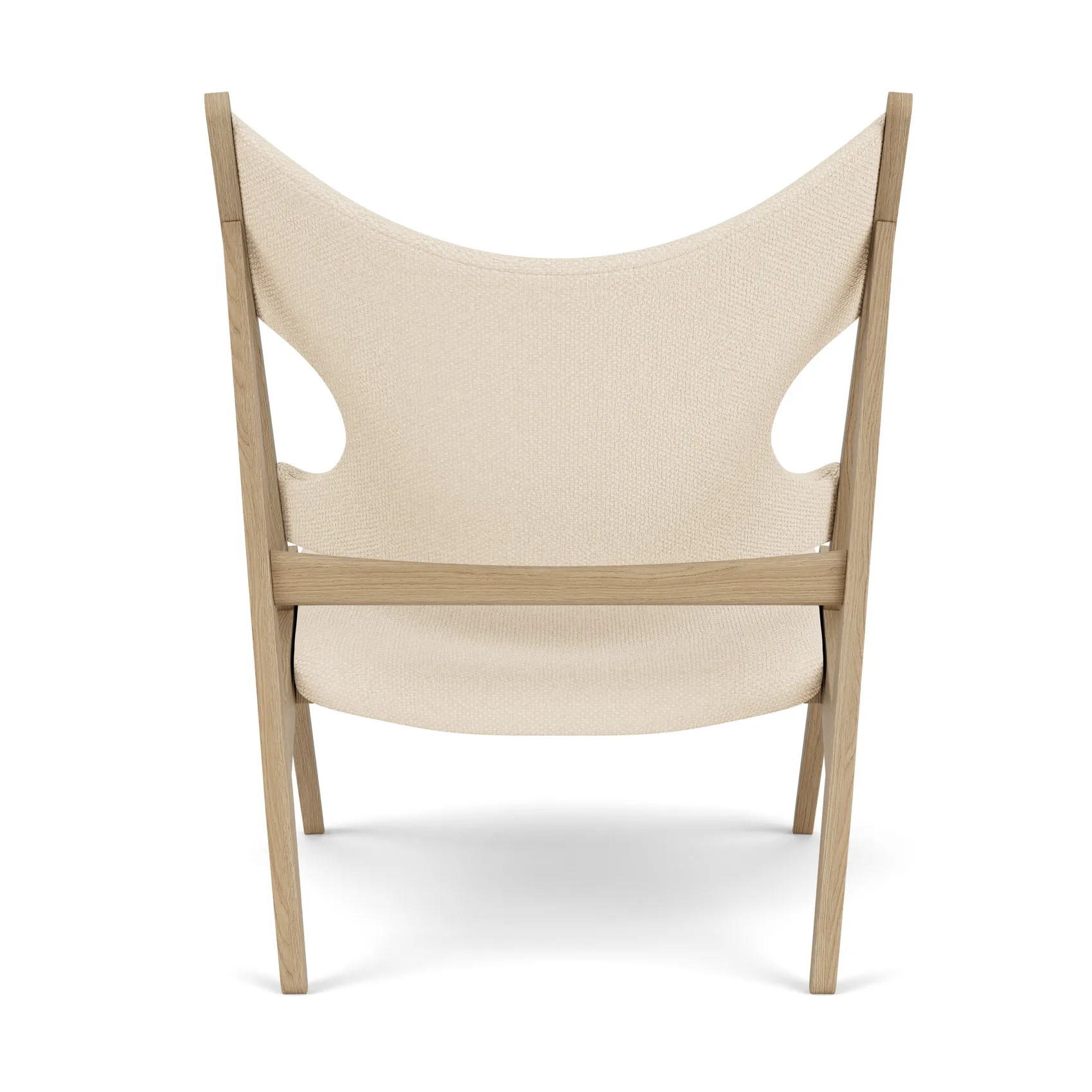 Knitting lounge πολυθρόνα, Natural oak-Logan Jasmine Audo Copenhagen