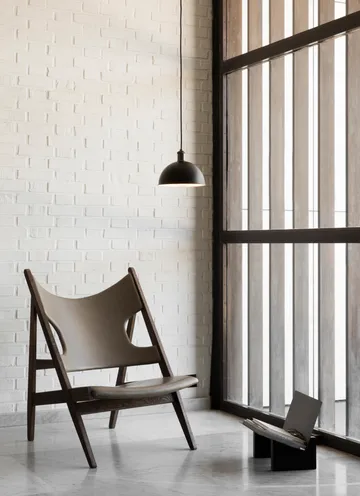 Knitting lounge πολυθρόνα - Natural oak-Logan Jasmine - Audo Copenhagen
