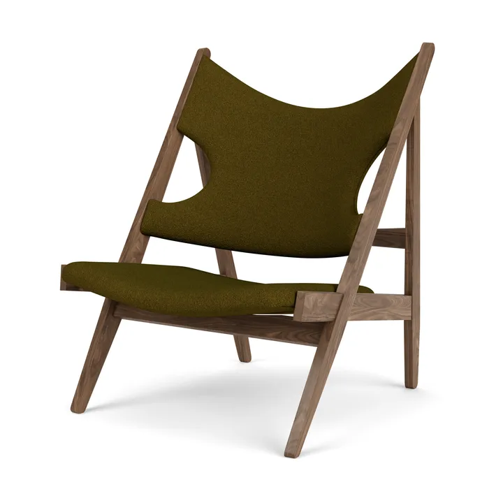 Knitting lounge πολυθρόνα - Walnut-Baru 0950 - Audo Copenhagen