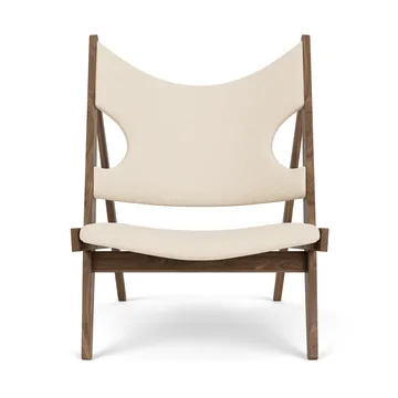 Knitting lounge πολυθρόνα - Walnut-Logan Jasmine - Audo Copenhagen