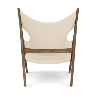 Knitting lounge πολυθρόνα - Walnut-Logan Jasmine - Audo Copenhagen