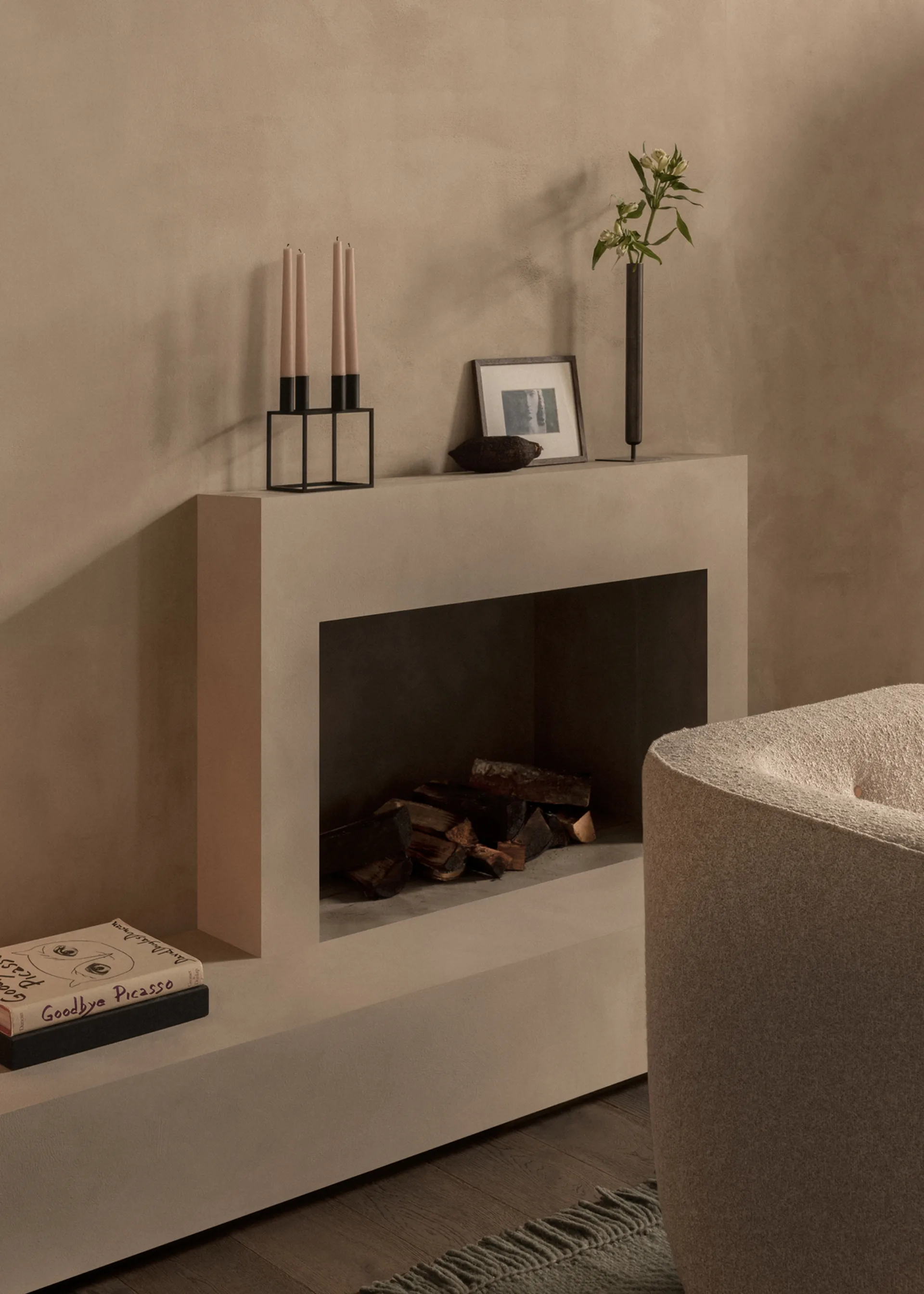 Kubus 4 κηροπήγιο, μαύρο Audo Copenhagen