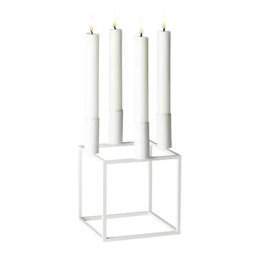 Kubus 4 κηροπήγιο - λευκό - Audo Copenhagen