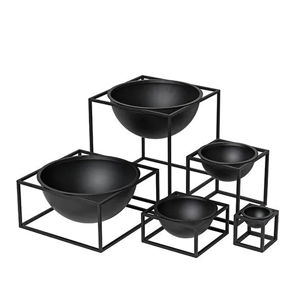 Kubus μπολ ρηχό μικρό, μαύρο Audo Copenhagen