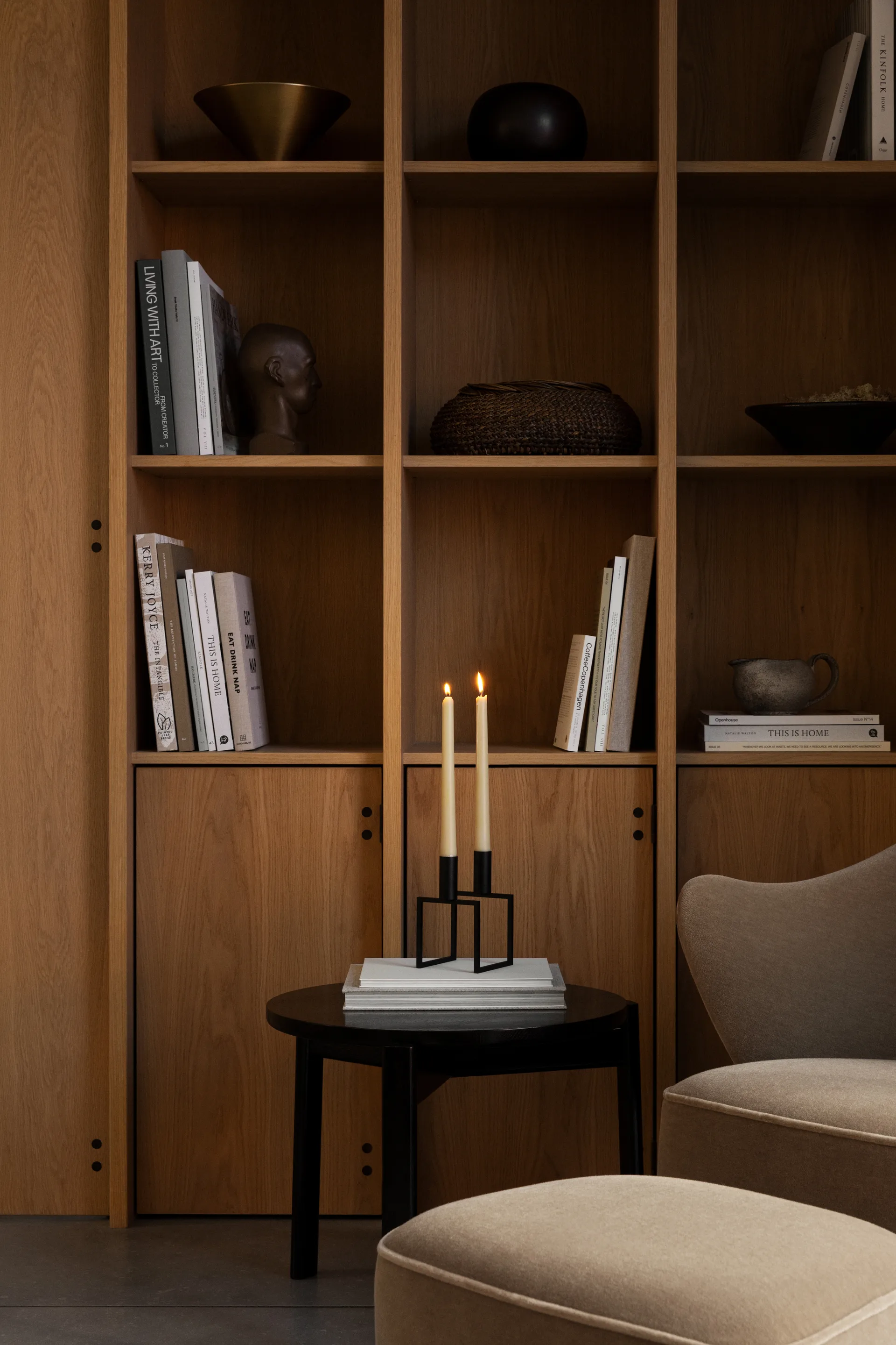 Line κηροπήγιο ρεσό, μαύρο Audo Copenhagen