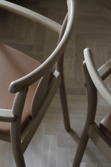Merkur Πολυθ�ρόνα με μαξιλάρι - Oak- Dakar 0250 cognac - Audo Copenhagen