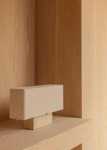 Nonna επιτραπέζιο φωτιστικό 30 εκ. - Travertine-sand - Audo Copenhagen