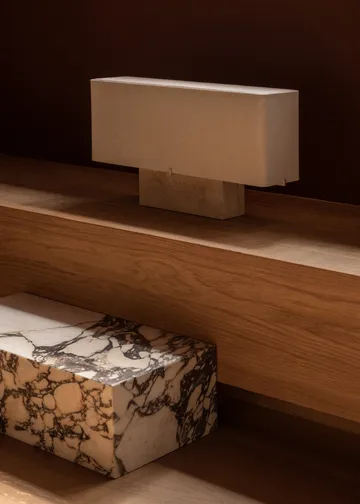 Nonna επιτραπέζιο φωτιστικό 30 εκ. - Travertine-sand - Audo Copenhagen