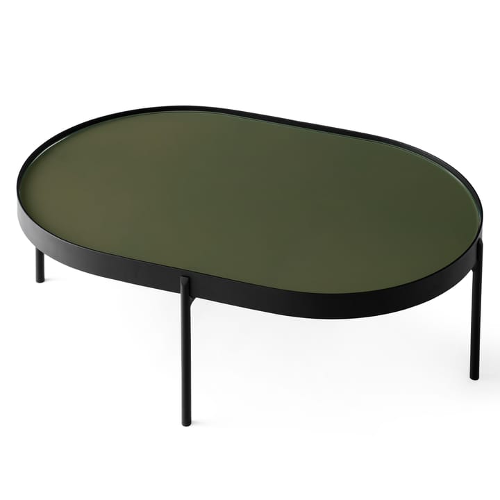 NoNo τραπέζι καφέ L 59,5x96,5 cm - Μαύρο-σκούρο-γκρι - Audo Copenhagen