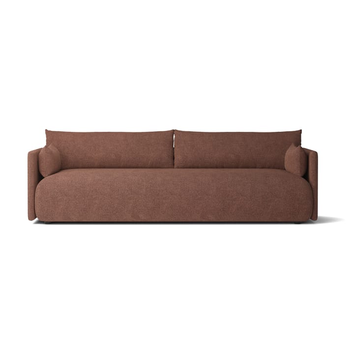 Τριθέσιος καναπές, Offset - Ύφασμα Bouclé 08 μπορντό, Audo - Audo Copenhagen