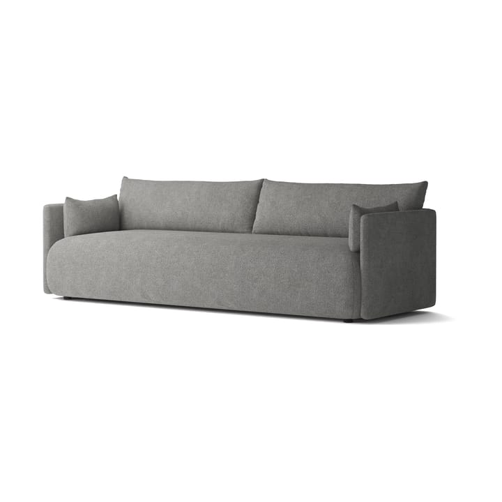 Τριθέσιος καναπές, Offset - Ύφασμα Bouclé 16 σκούρο γκρι, Audo - Audo Copenhagen